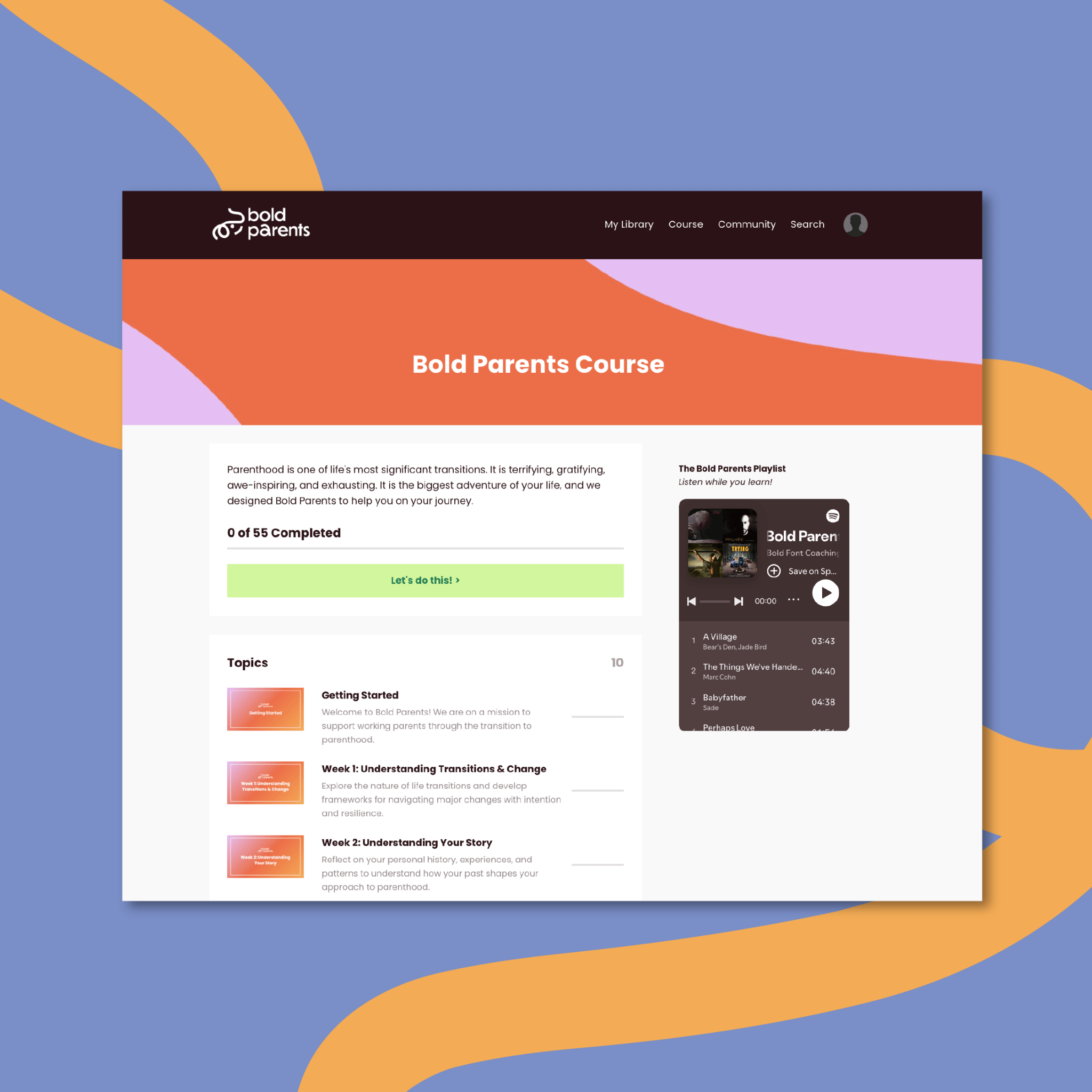 Bold Parents: The Self - Guided Course - Bold Parents
